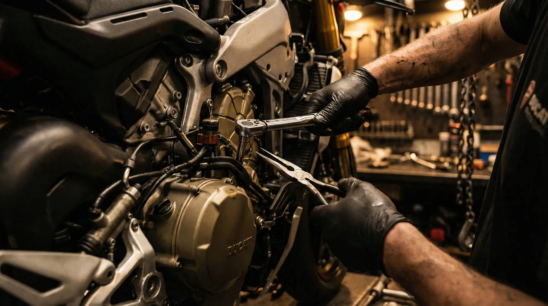 Pravidelná údržba motocykla